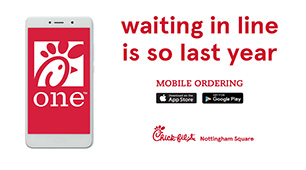chick-fil-a banner