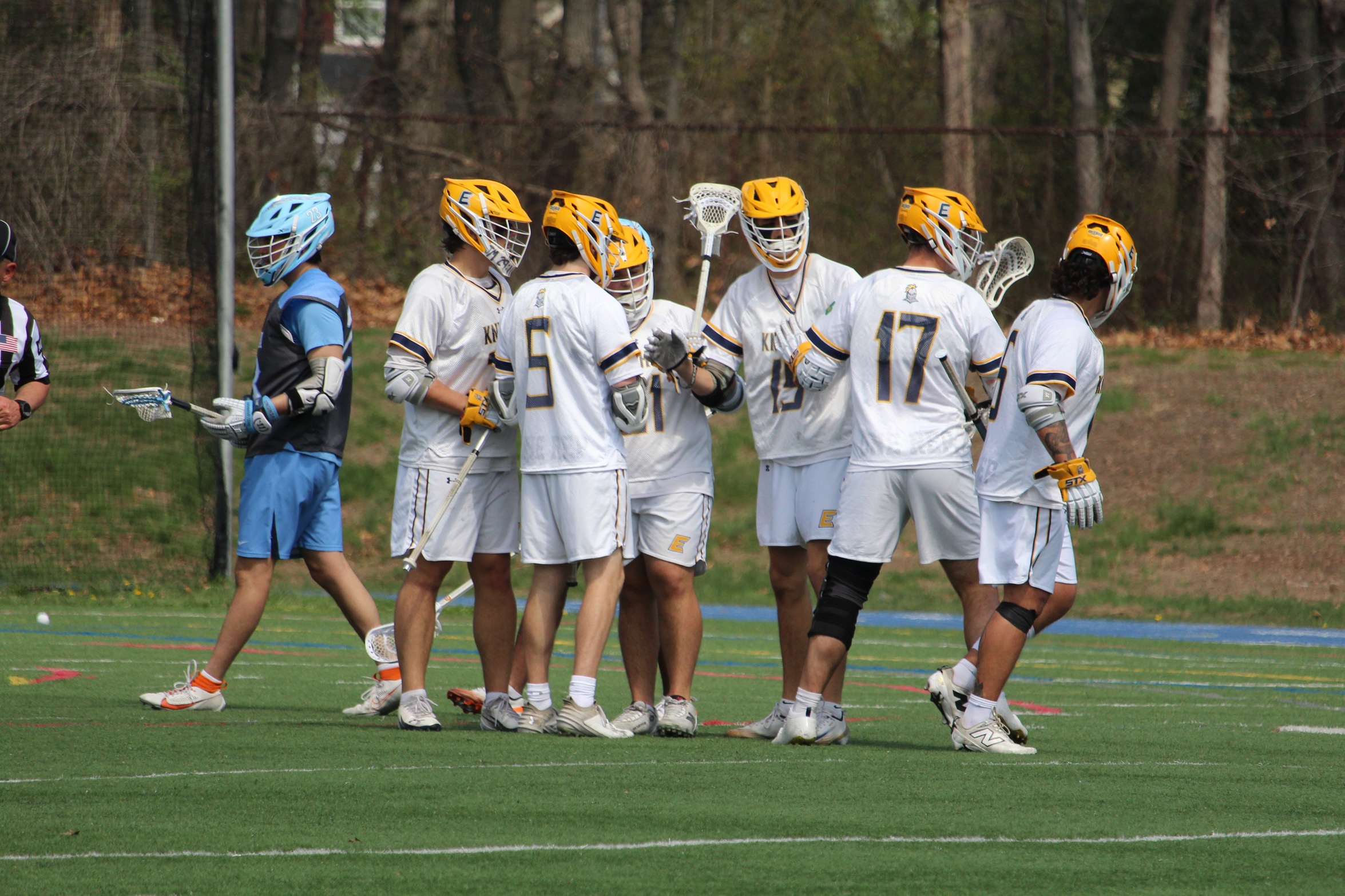 Knights Show Late Fight, But Fall Short Against Onondaga in 18&ndash;10 Battle
