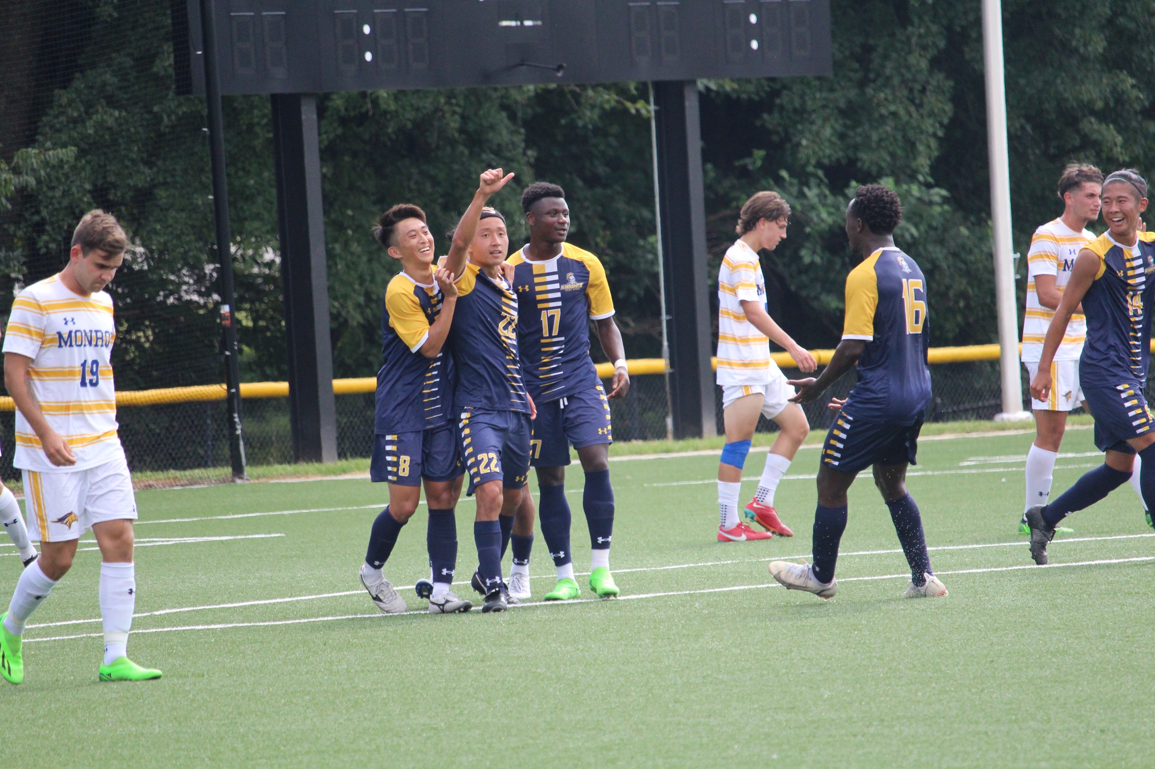 No. 2 Knights Lose Back and Forth Match to No. 11 Monroe College
